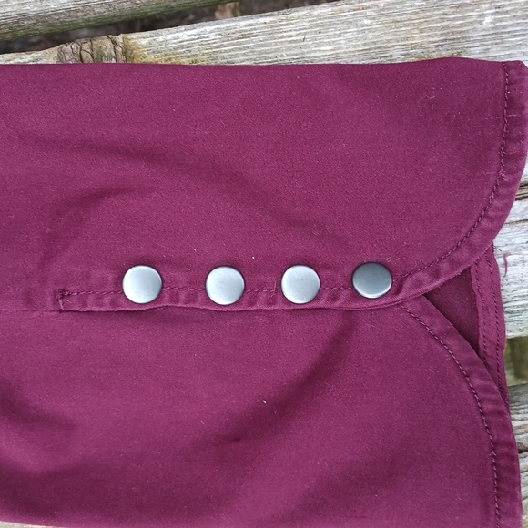 Burgundy stretch jeans size 14 - Picture 6 of 6